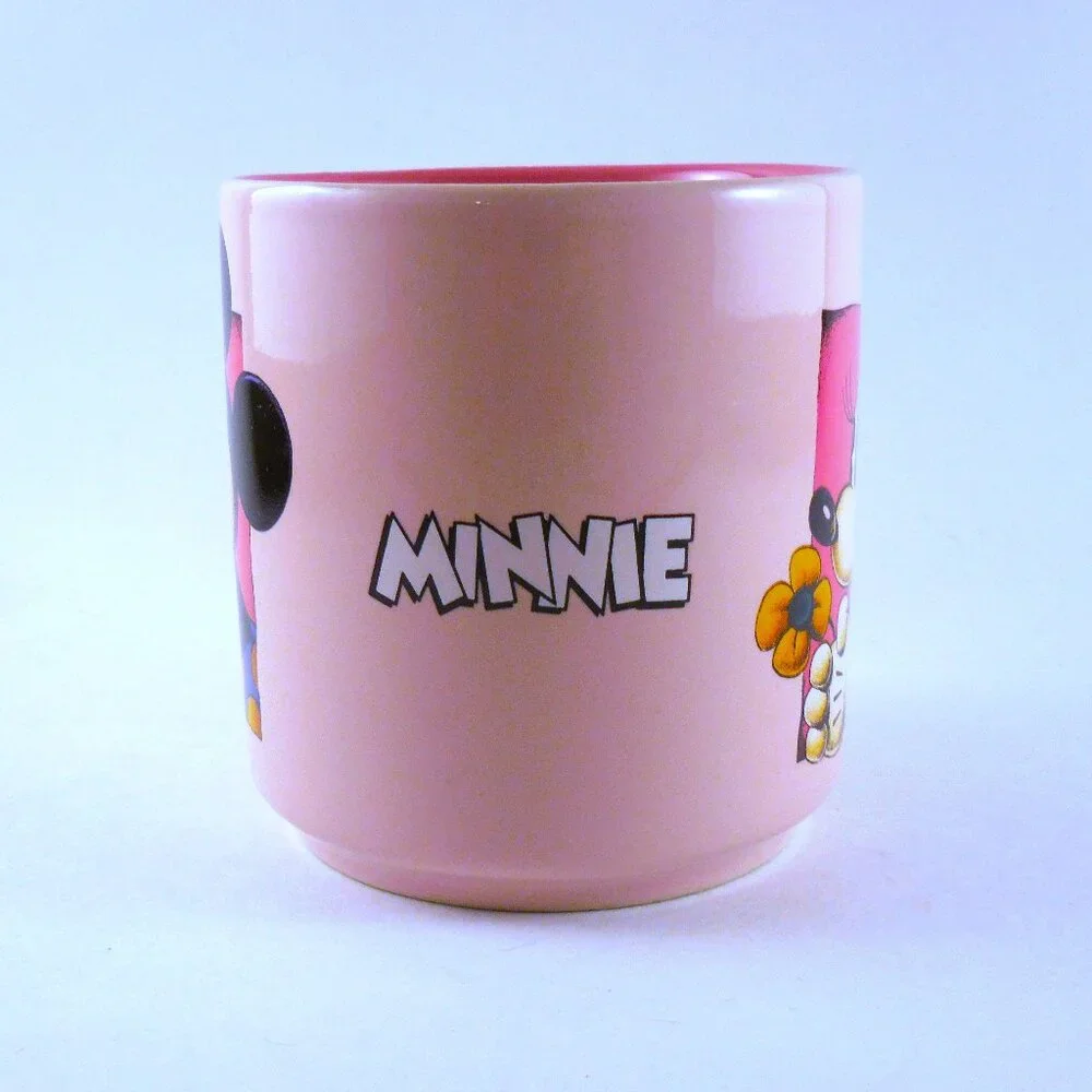 Disney Minnie Mouse Vintage Pink Coffee Mug